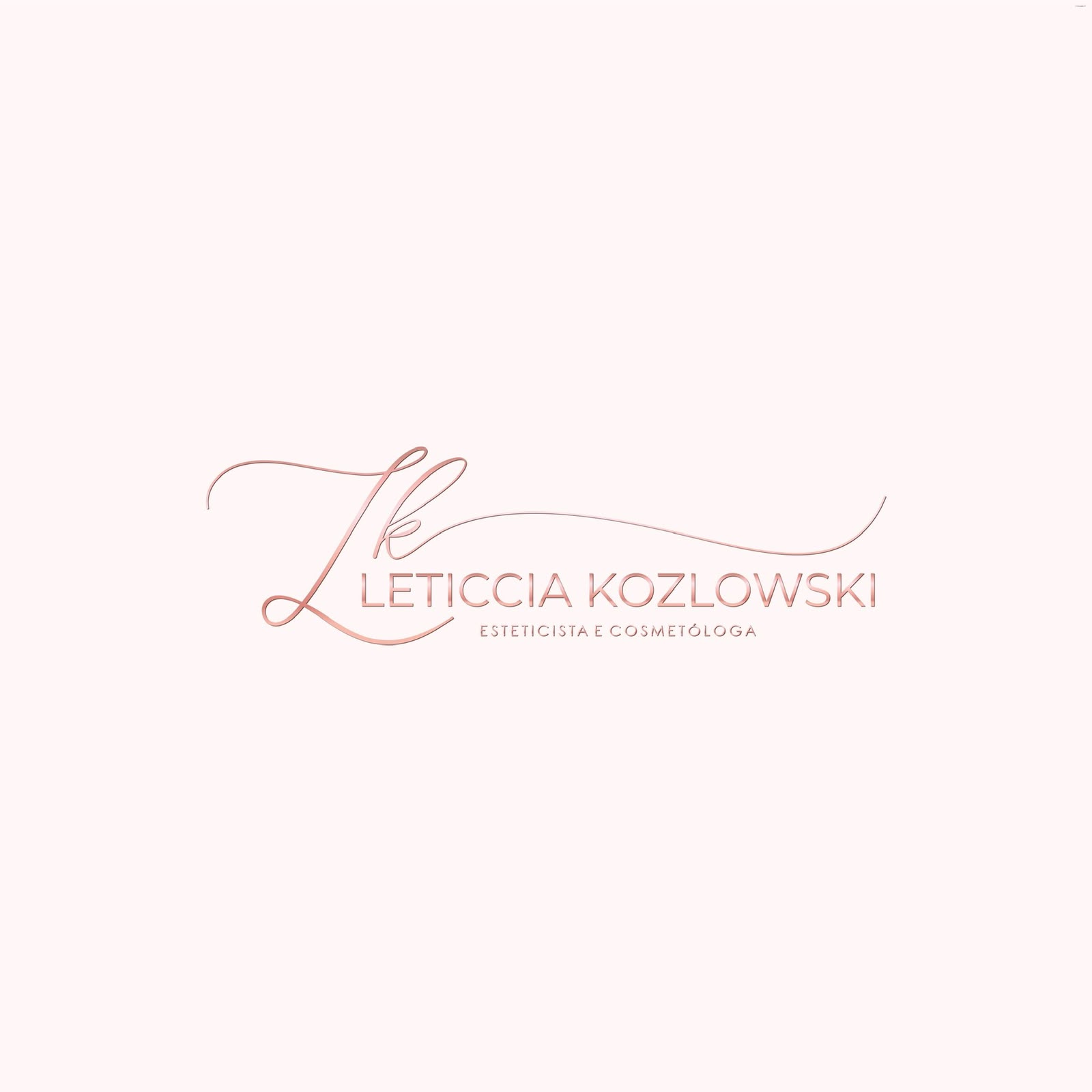 Logo Leticcia Kozlowski — Esteticista e Cosmetóloga